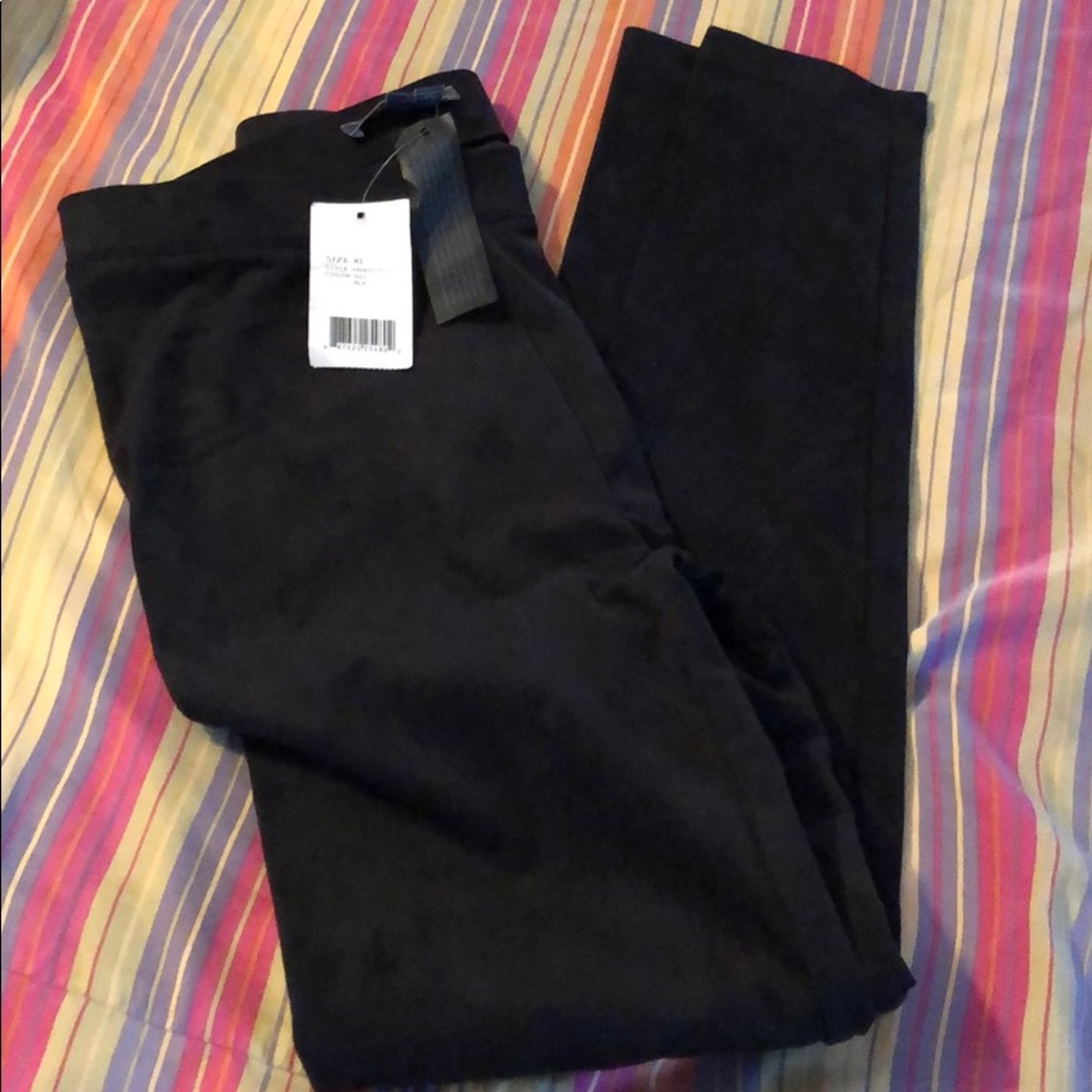 Kids Vince suede leggings